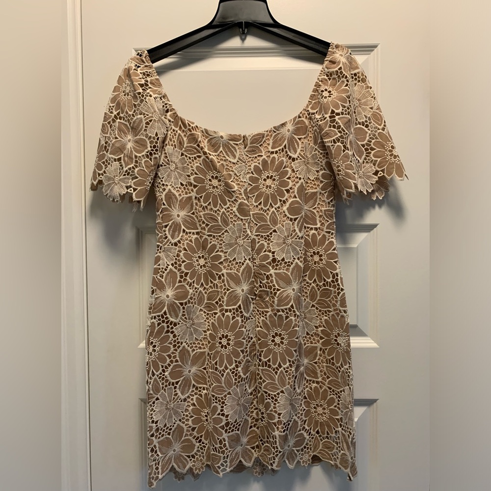 Storks Lace Flower Dress